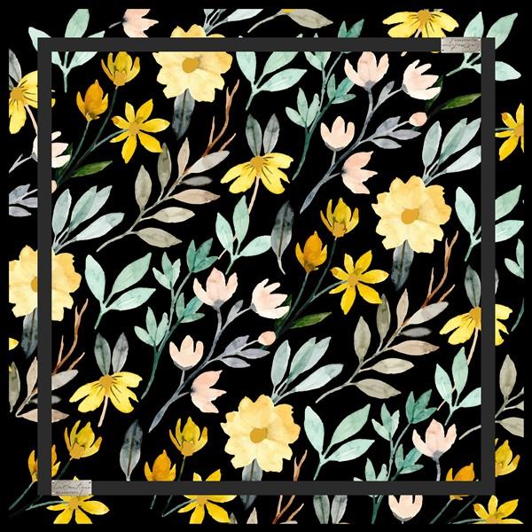LA BOUTIQUE 1918 SURA İPEK EŞARP - 09 - 90X90