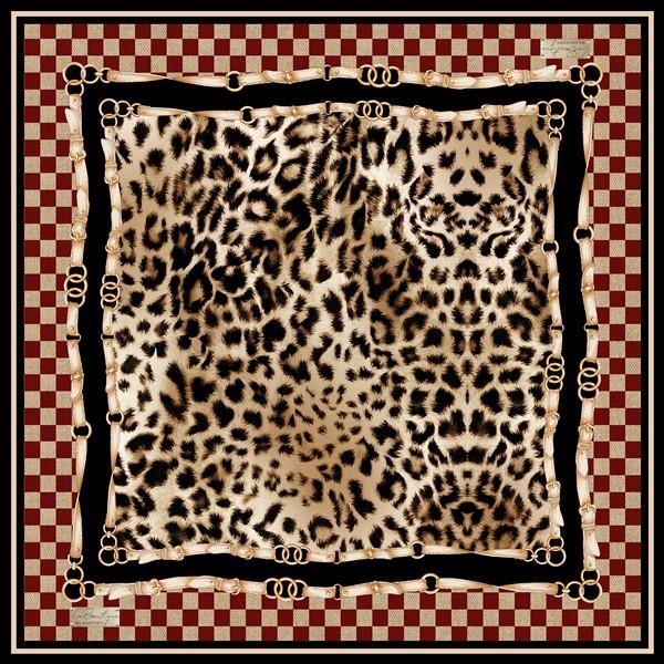 LA BOUTIQUE 1920 SURA İPEK EŞARP - 01 - 90X90