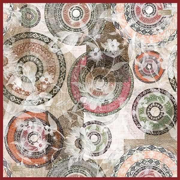 LA BOUTIQUE 1926 SURA İPEK EŞARP - 02 - 90X90