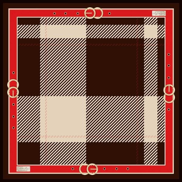 LA BOUTIQUE 1934 SURA İPEK EŞARP - 07 Y - 90X90
