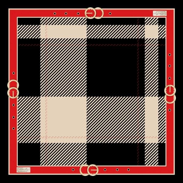 LA BOUTIQUE 1934 SURA İPEK EŞARP - 08 Y - 90X90