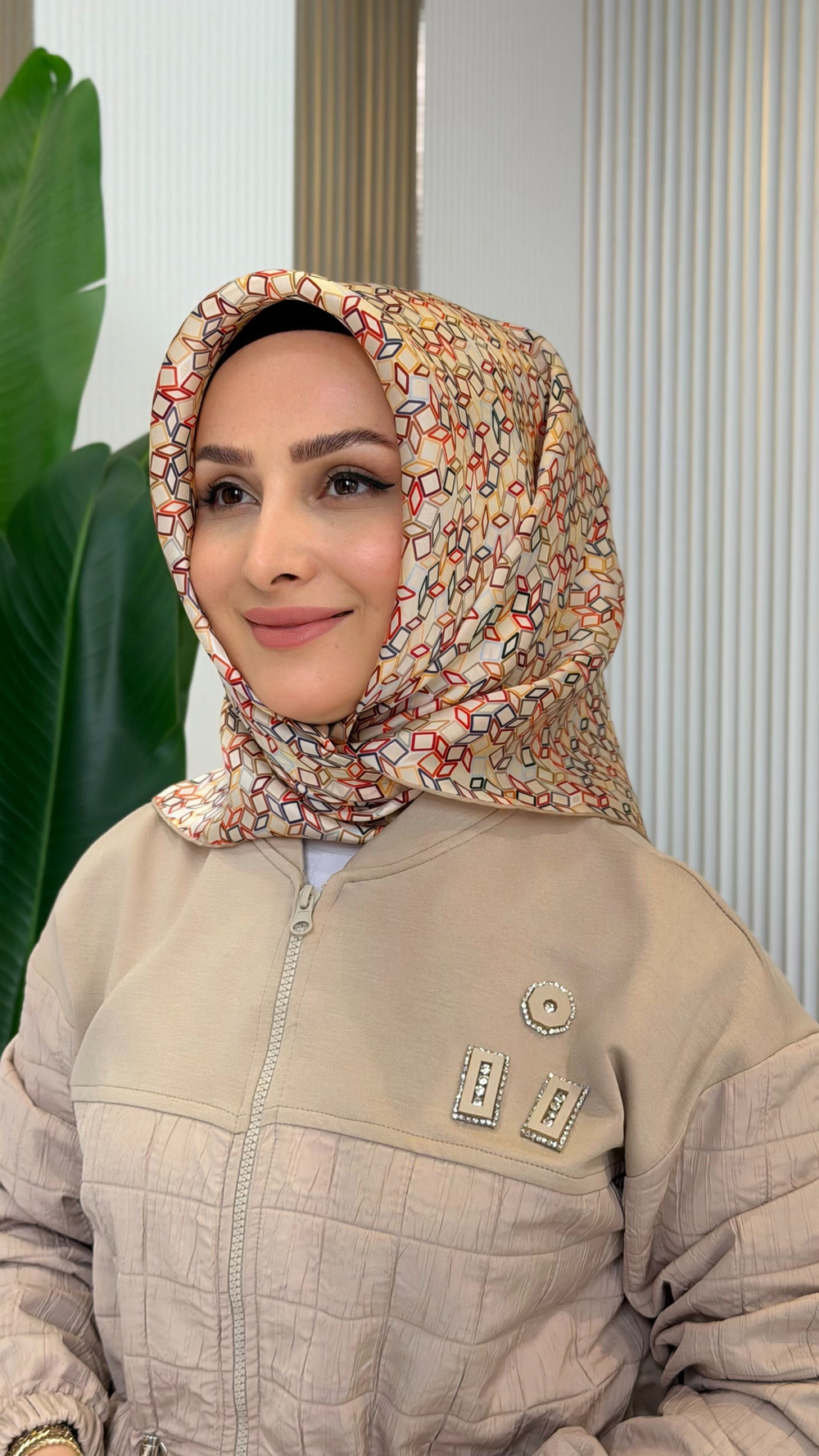 LA BOUTİQUE SURA İPEK 90X90 2627-03