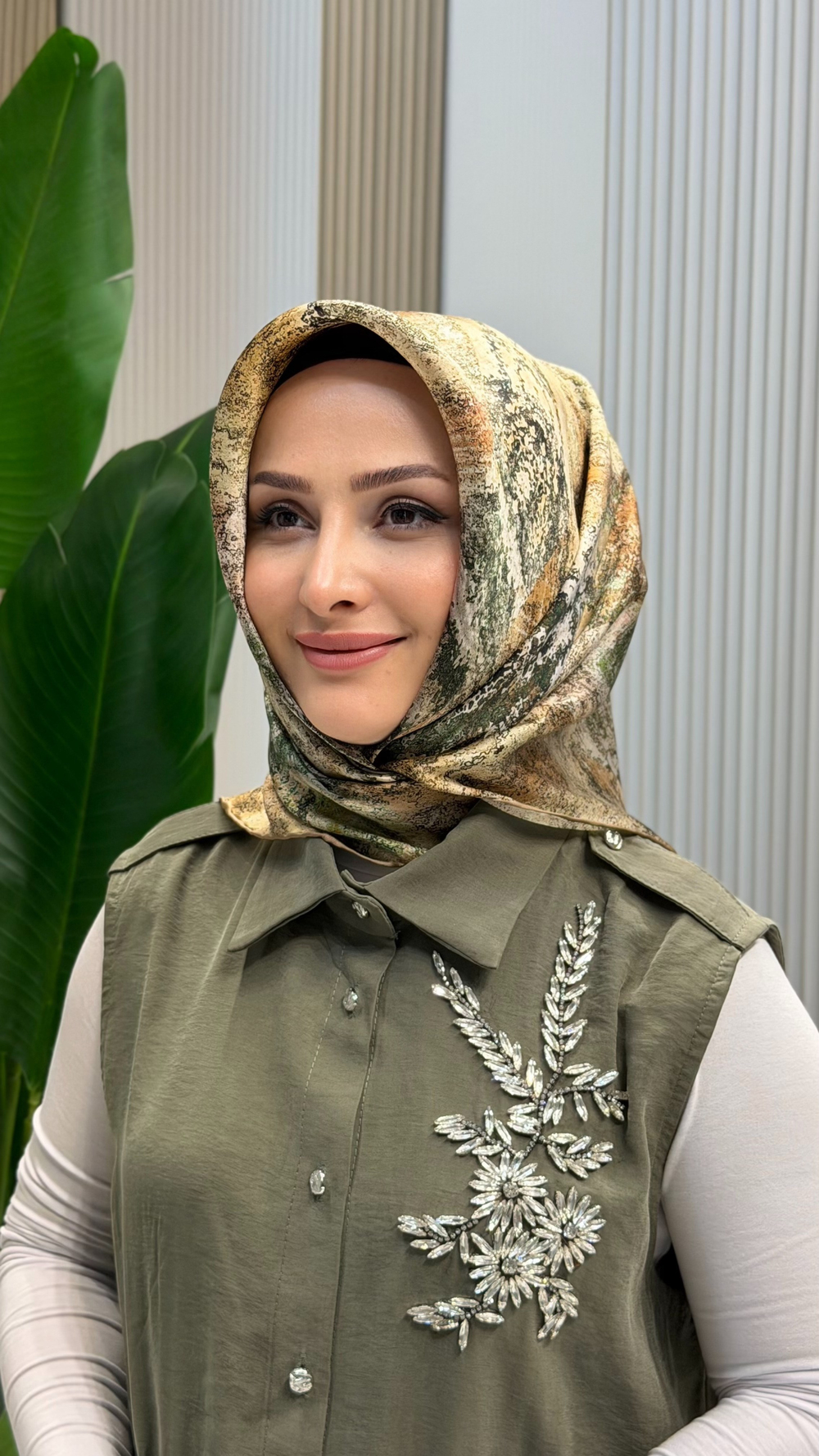 LA BOUTIQUE SURA İPEK EŞARP 2537-07
