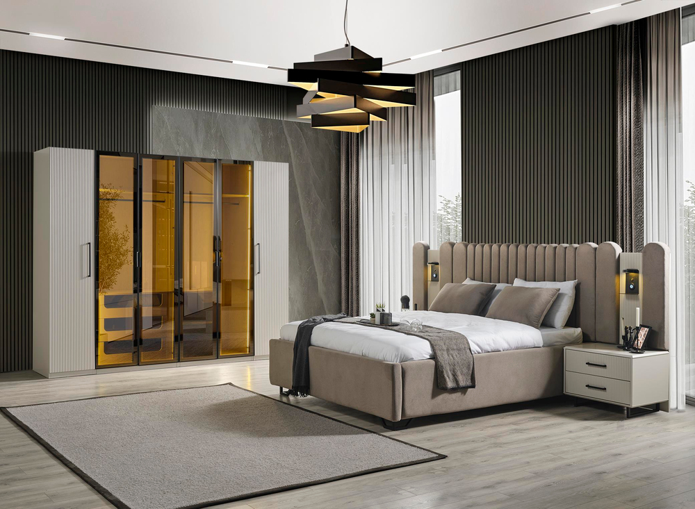 BLACK LİNE YATAK ODASI TAKIMI