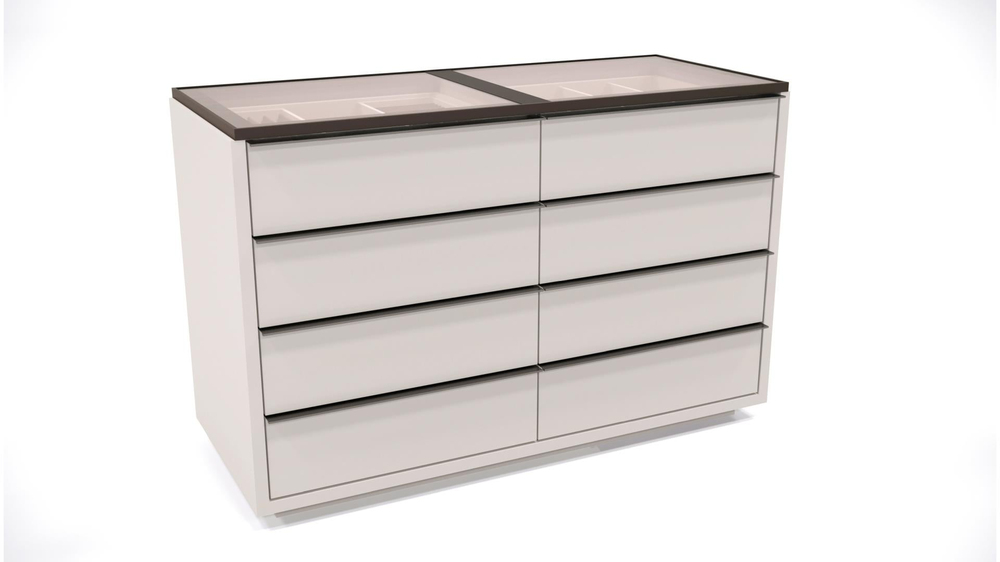 DRESS 120 CM ADA ŞİFONYER 8 CEKMECELİ