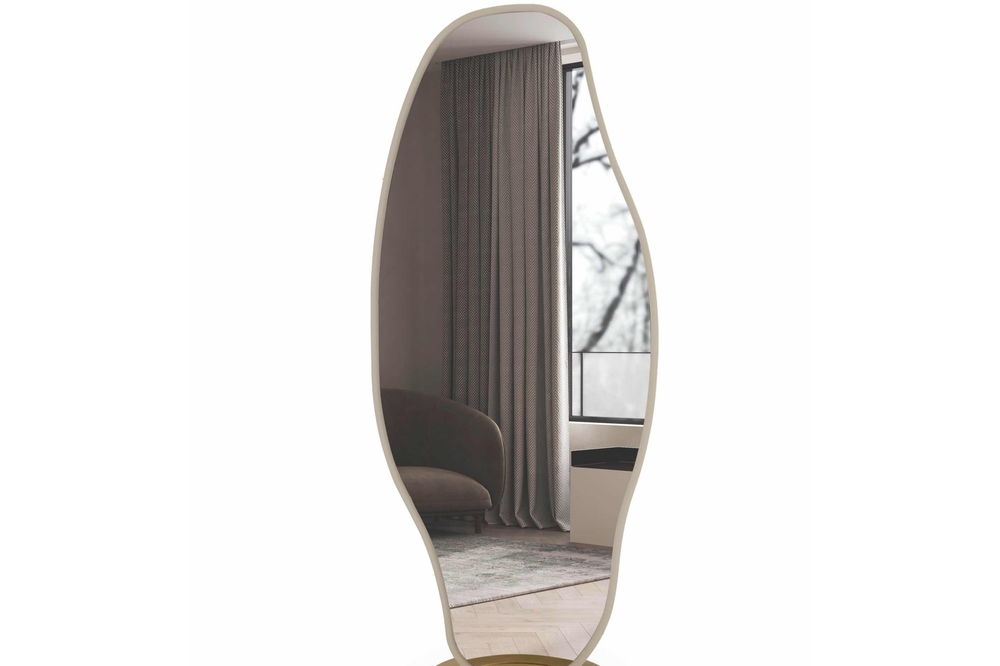 DUBLİN EKRU BOY AYNASI