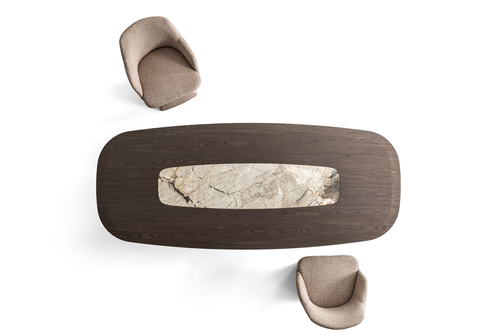 GRAVİTY 200 CM MASA MERMER 