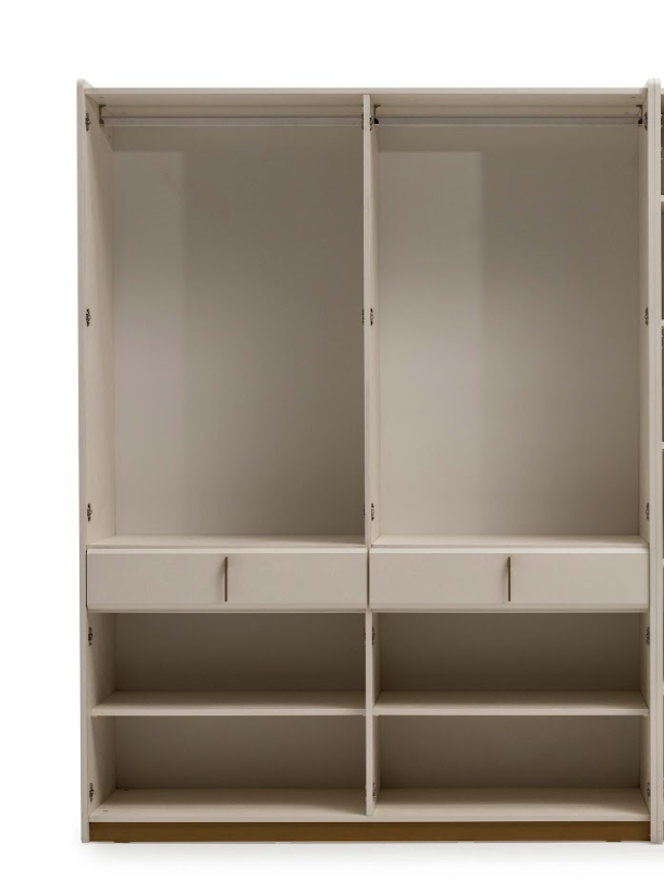 LOREN 4 KAPAKLI ÇEKMECELİ DOLAP