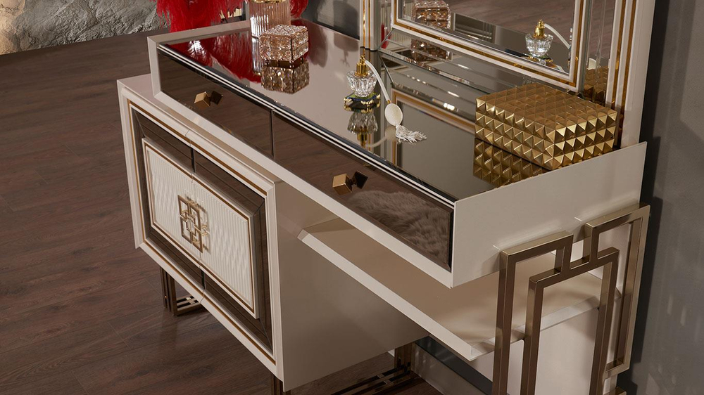 MİLANO AYNALI ŞİFONYER