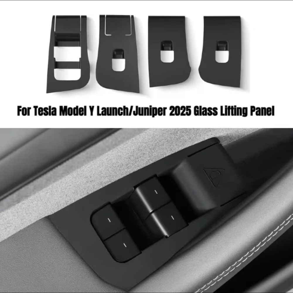 Model Y Juniper Kapı Cam Açma Tuş Takımı Silikon Koruyucu 