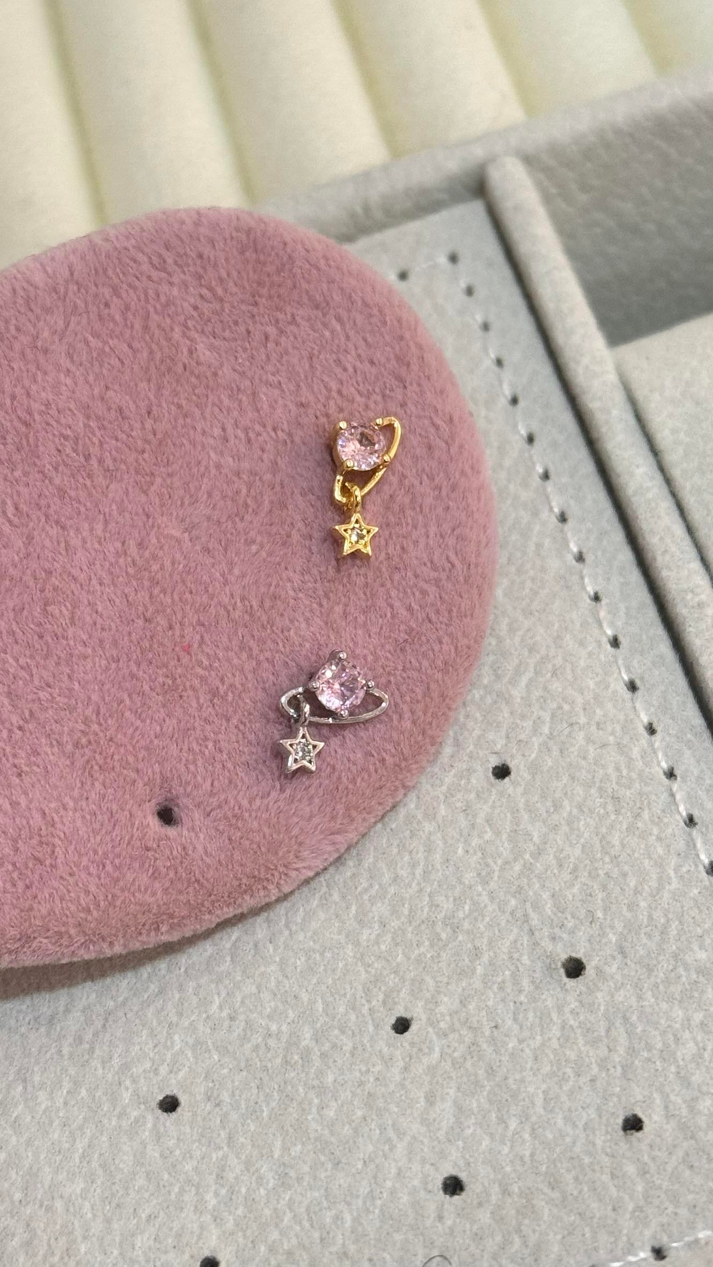 Çelik Tragus Helix Sallantılı Piercing