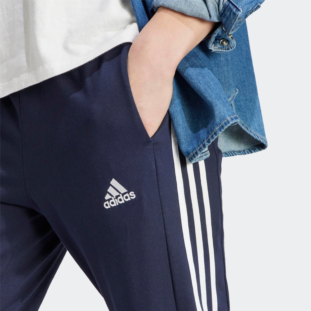 Essentials Single Jersey Tapered Open Hem 3-Stripes