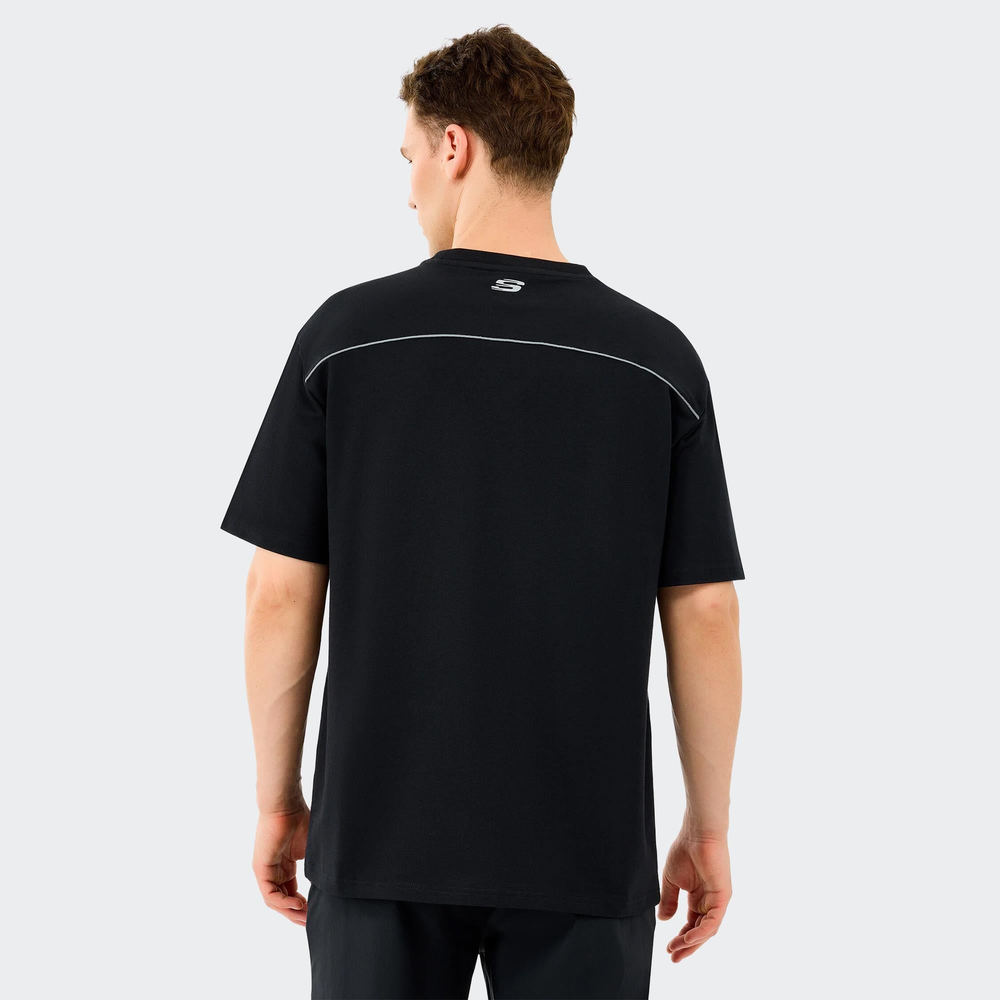 M Graphic Tee Reflect Logo Oversize