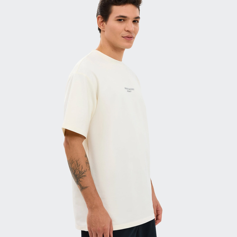 M Graphic Tee Reflect Logo Oversize T-Shirt