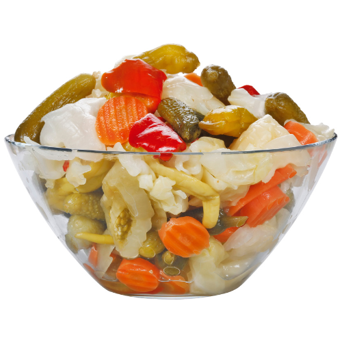 KARIŞIK TURŞU - 1 KİLO CAM KAVANOZ