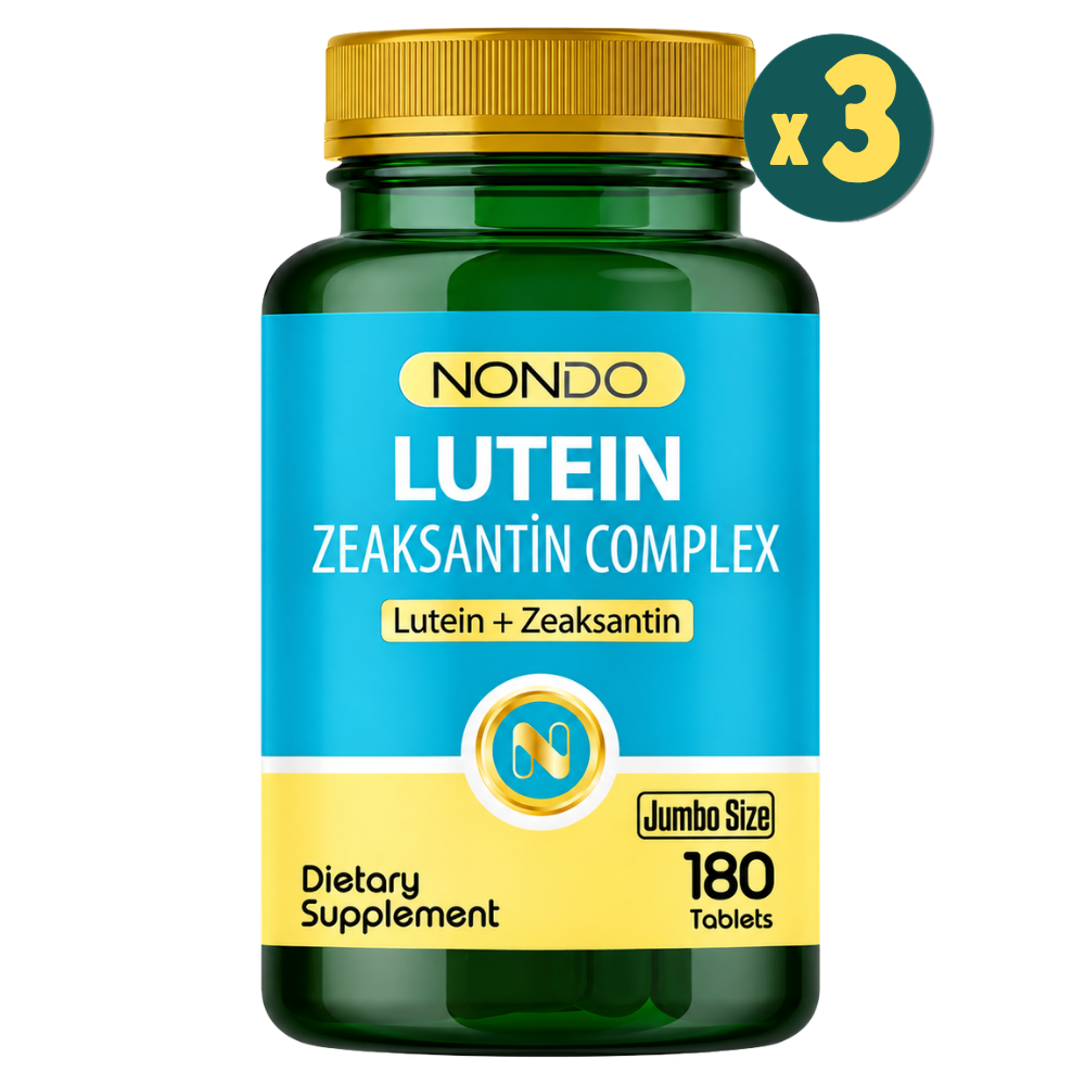 Nondo Lutein Zeaksantin Complex 180 Tablet 3 Adet Fiyatları - Modern Eczane
