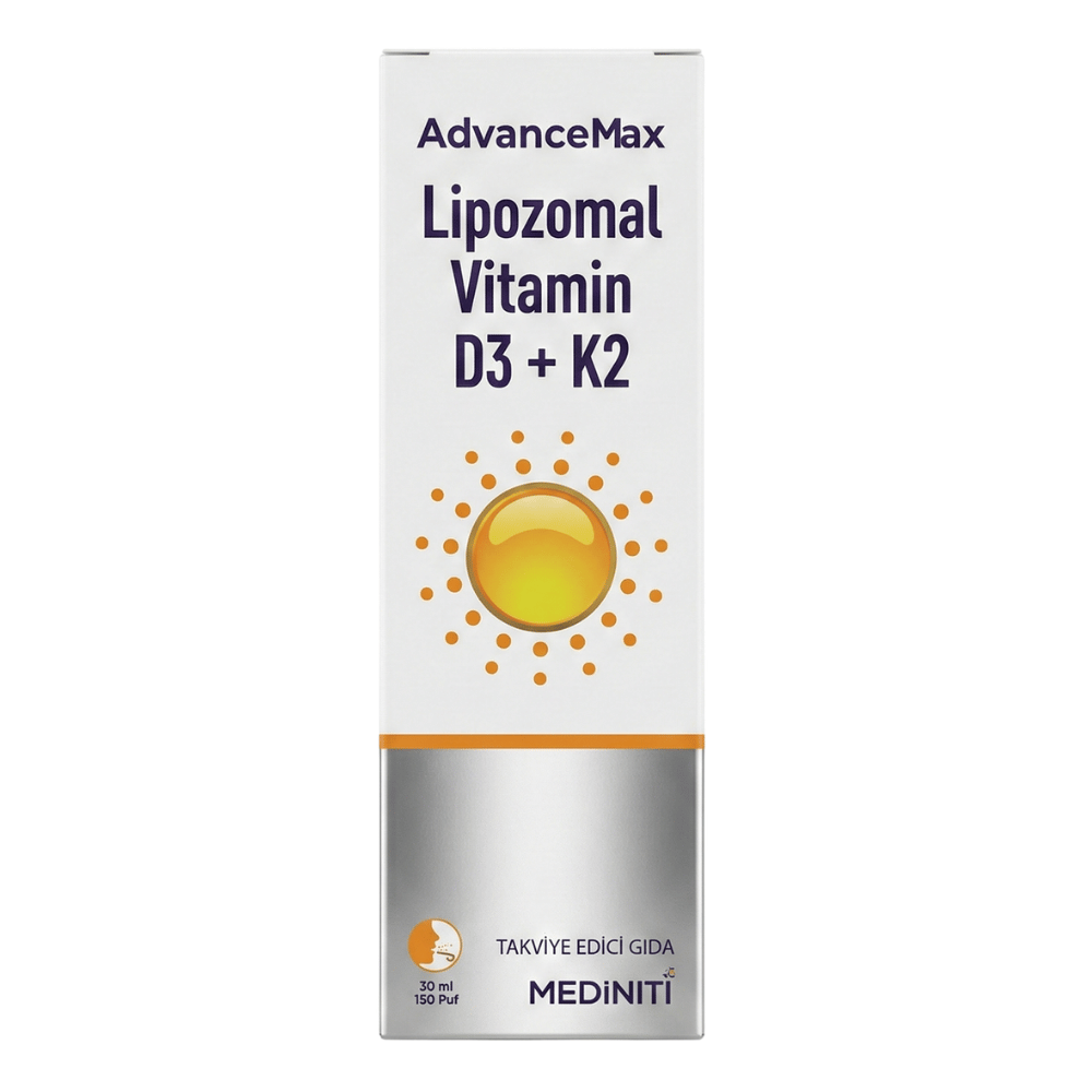 Advancemax Lipozomal D3K2 Sprey 30 ml Fiyatları - Modern Eczane
