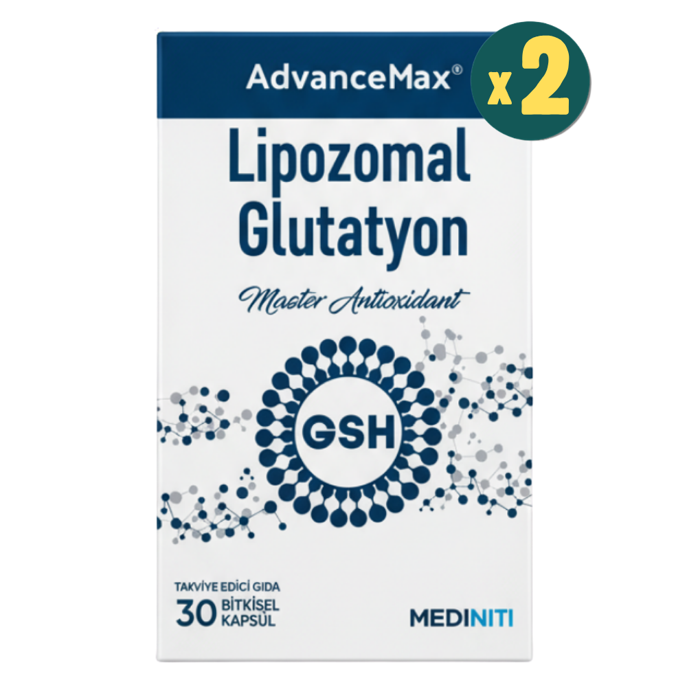 Advancemax Lipozomal Glutatyon 30 Kapsül 2 Adet Fiyatları - Modern Eczane