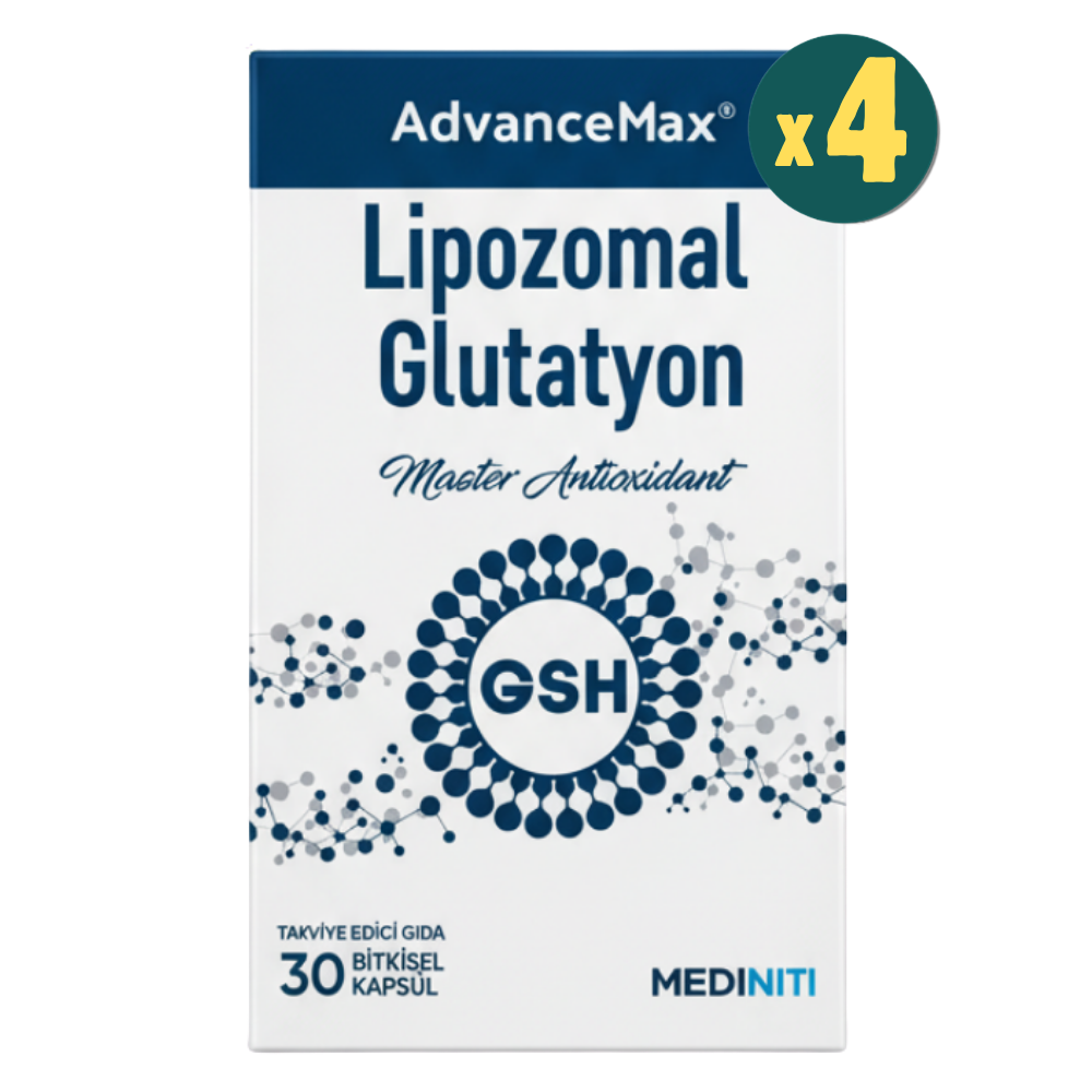 Advancemax Lipozomal Glutatyon 30 Kapsül 4 Adet Fiyatları - Modern Eczane