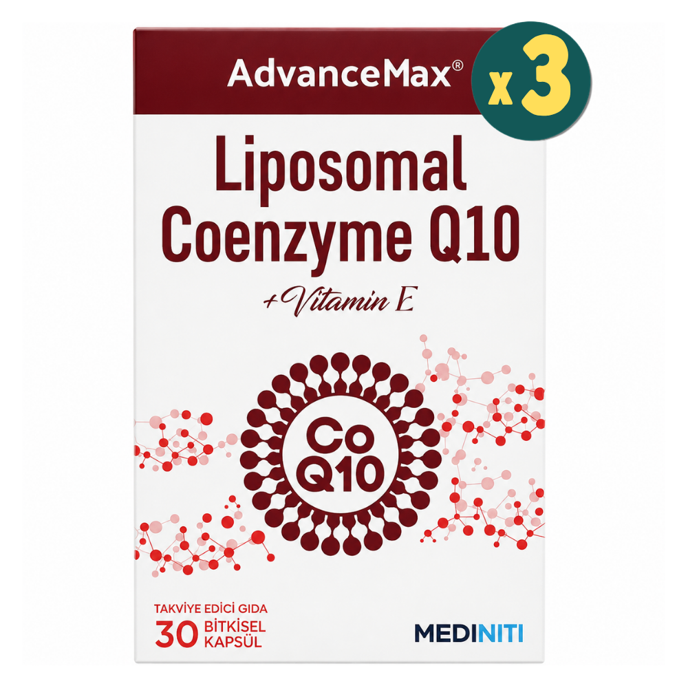 Advancemax Lipozomal Koenzim Q10 30 Kapsül 3 Adet Fiyatları - Modern Eczane
