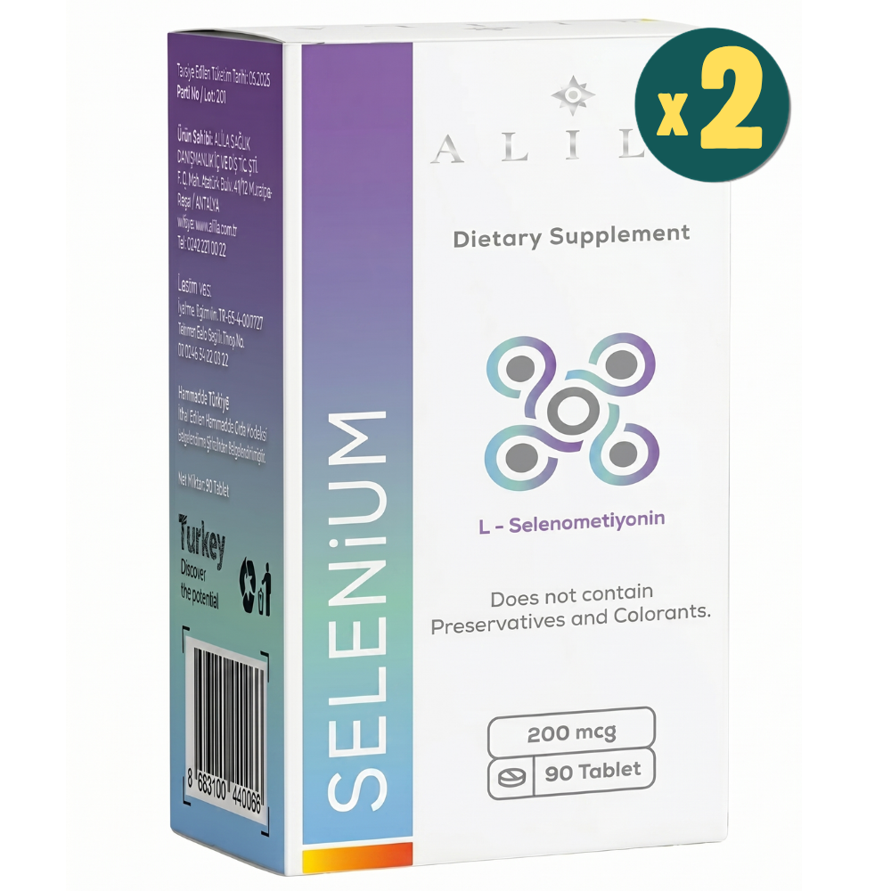 Alila Selenyum 90 Tablet 2 Adet Fiyatları - Modern Eczane