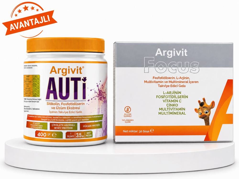 Argivit Auti 400 gr & Argivit Focus 30 Saşe Fiyatları - Modern Eczane