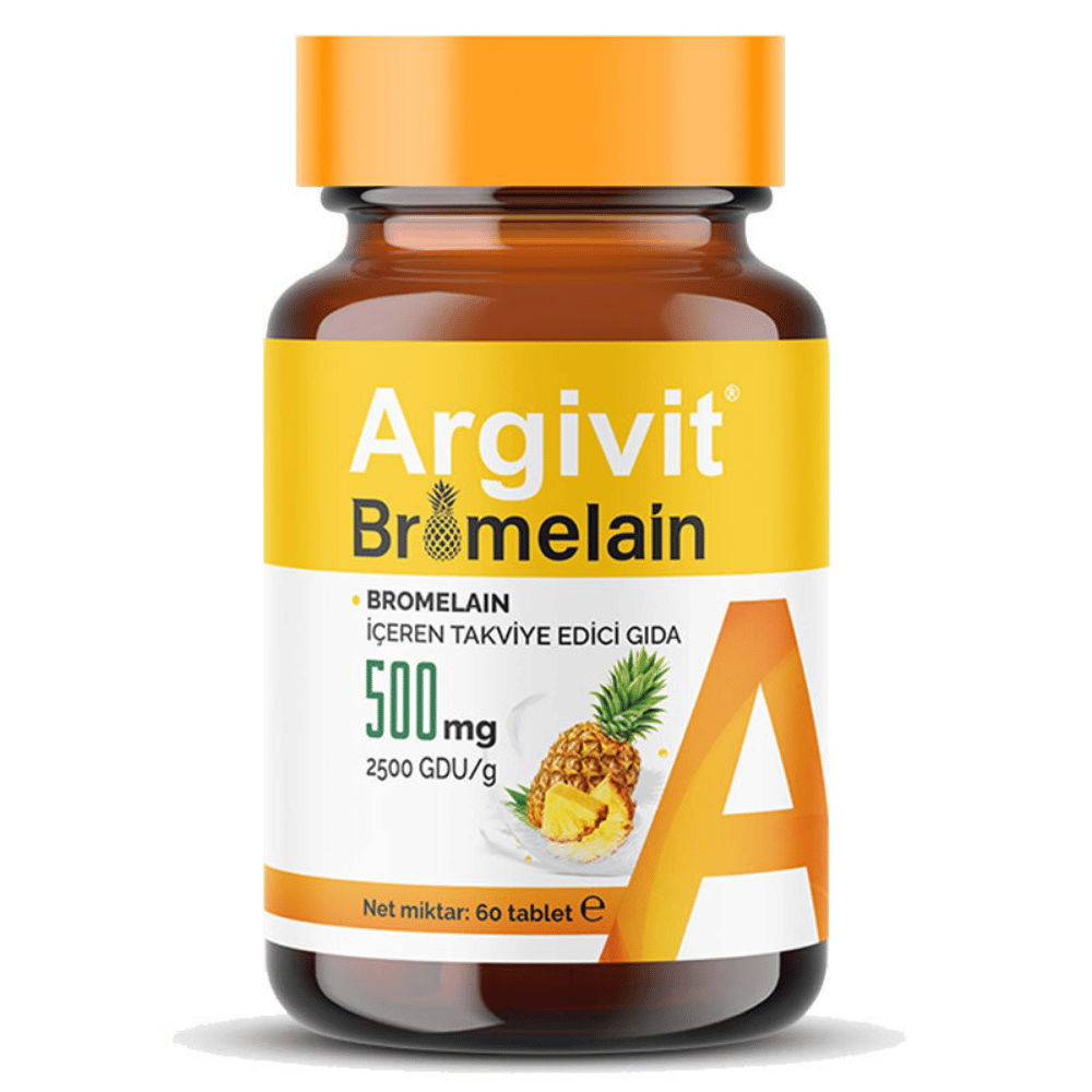 Argivit Bromelain 500 mg 60 Tablet