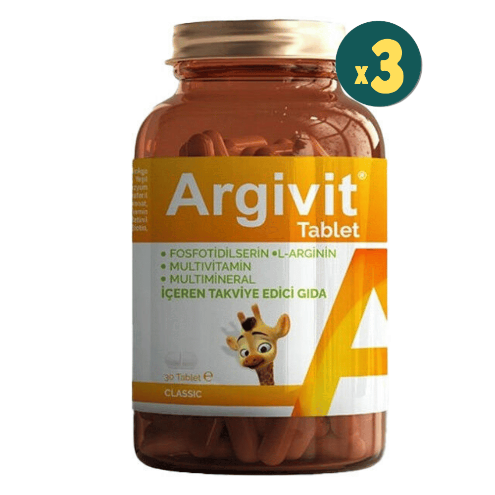 Argivit Classic 30 Tablet 3 Adet Fiyatları - Modern Eczane