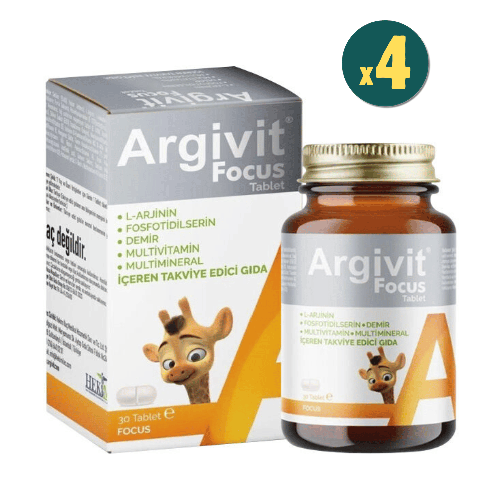 Argivit Focus 30 Tablet 4 Adet Takviye Edici Gıda Fiyatları - Modern Eczane