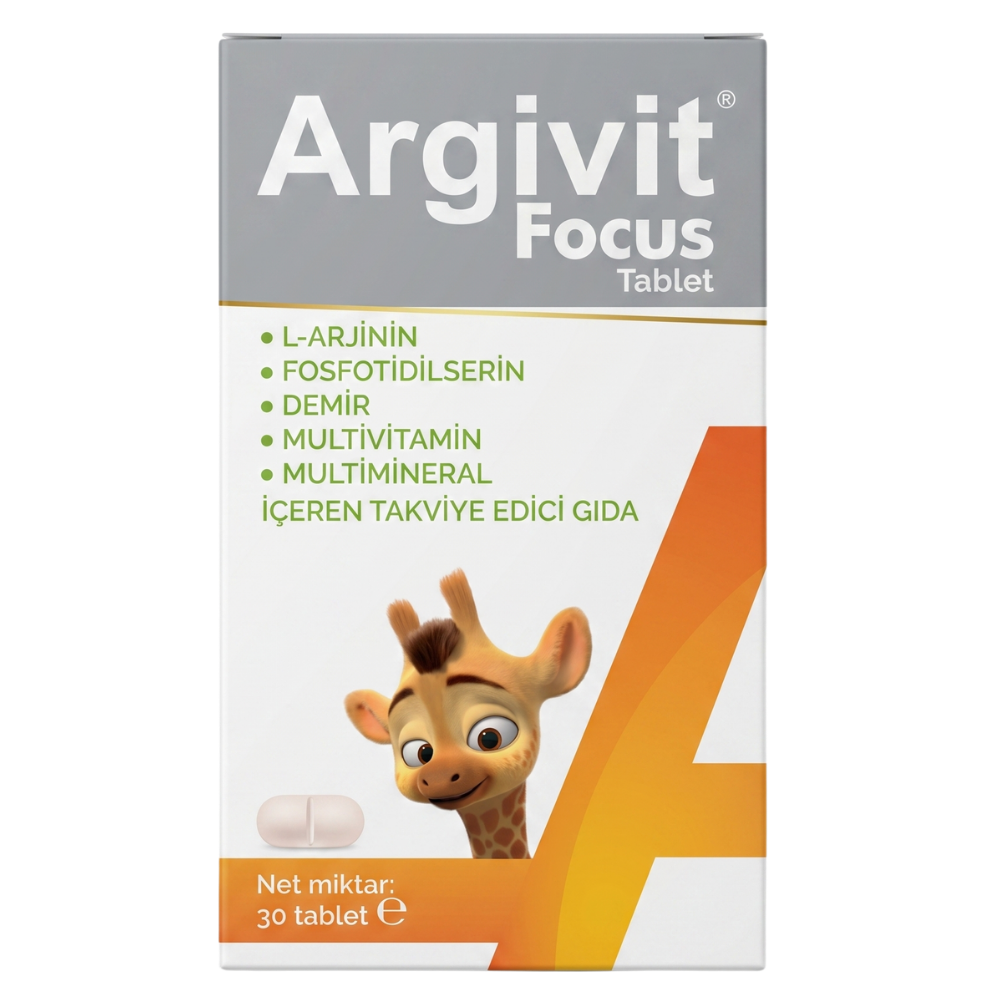 Argivit Focus 30 Tablet Takviye Edici Gıda Fiyatları - Modern Eczane