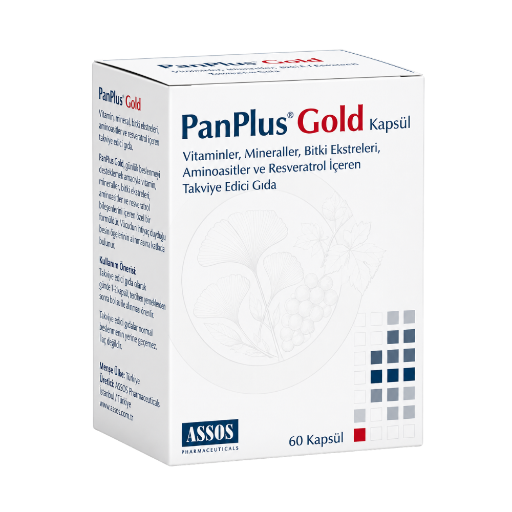 Assos PanPlus Gold 60 Kapsül Fiyatları - Modern Eczane