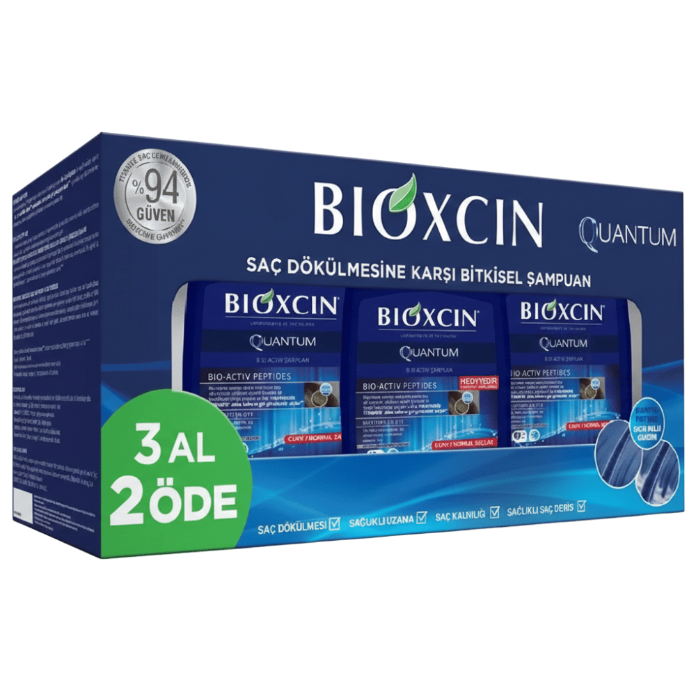 Bioxcin Quantum Yağlı Saçlar İçin Şampuan 300 ml - 3 Al 2 Öde Fiyatları - Modern Eczane