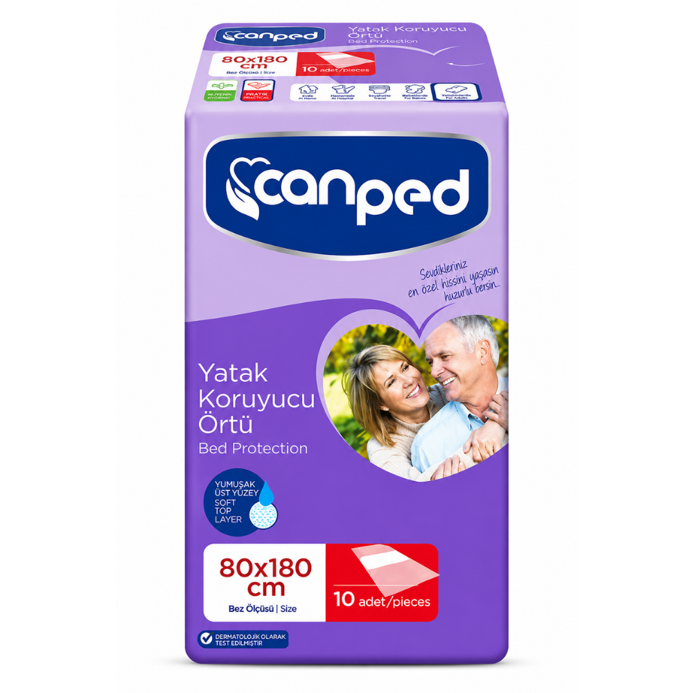 Canped Yatak Koruyucu 80x180 cm 10'lu Fiyatları - Modern Eczane