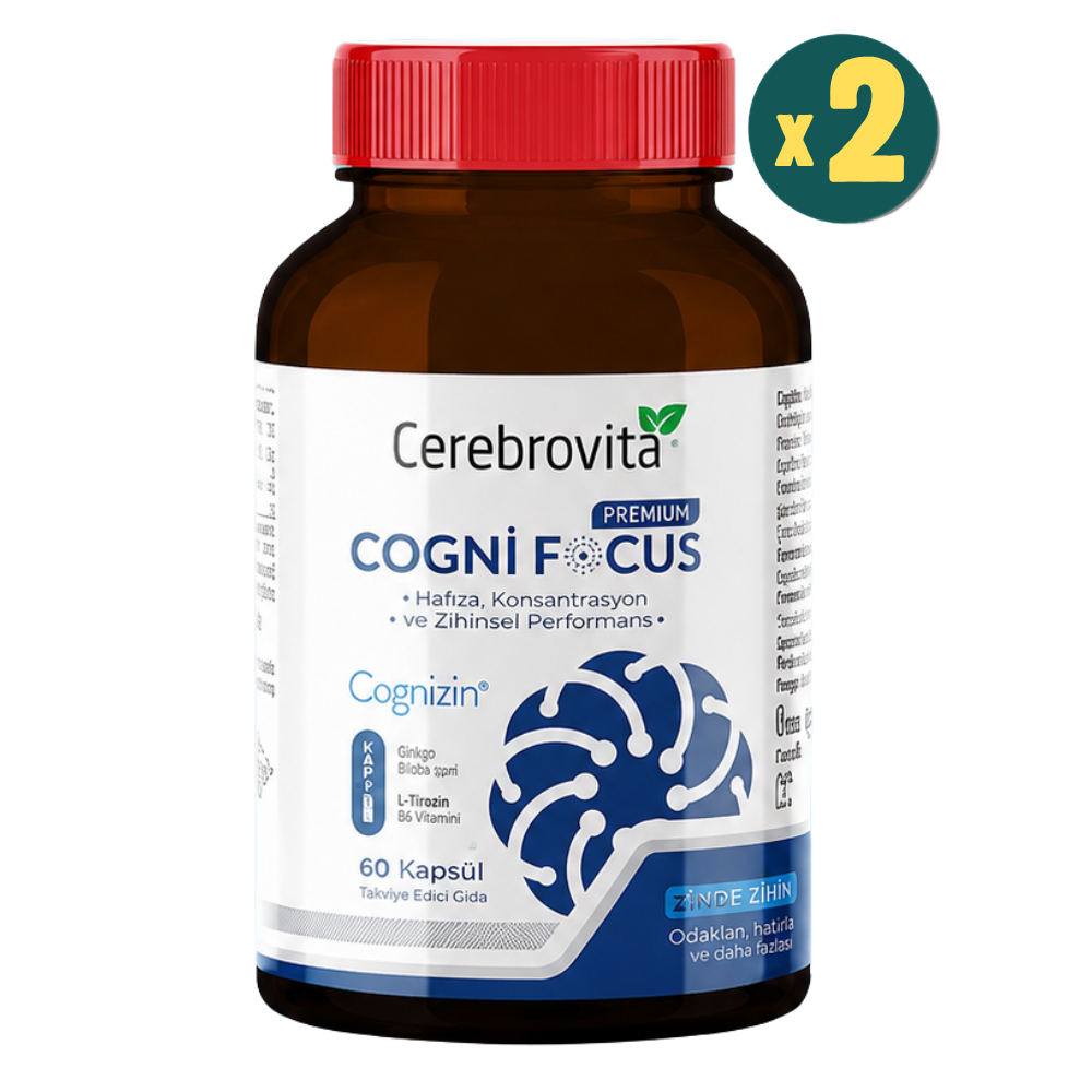 Cerebrovita Cognifocus 30 Tablet 2 Adet Fiyatları - Modern Eczane
