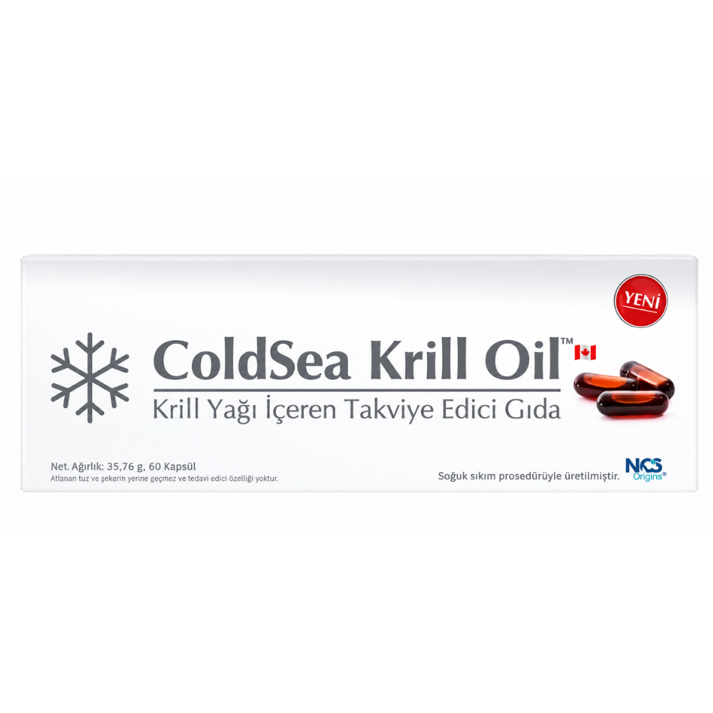 ColdSea Krill Oil Omega 3 60 Kapsül Fiyatları - Modern Eczane