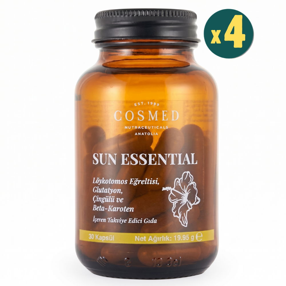 Cosmed Sun Essential 30 Kapsül 4 Adet Fiyatları - Modern Eczane