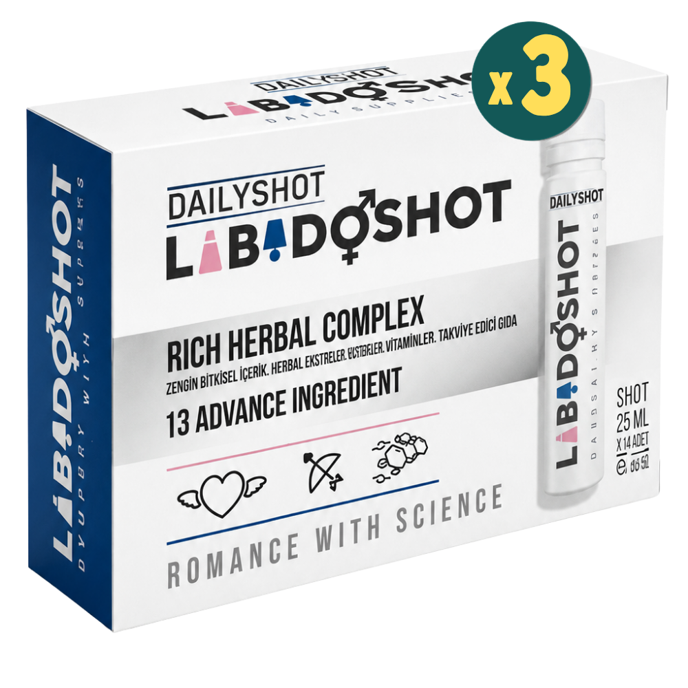 Dailyshot Libidoshot 14'lü Kutu 3 Adet Fiyatları - Modern Eczane
