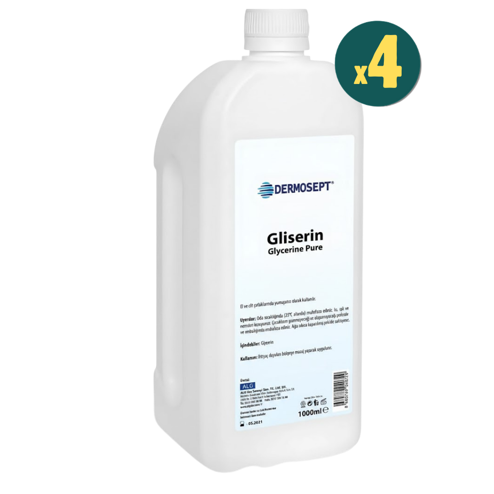 Dermosept Gliserin 1000 ml 4 Adet Fiyatları - Modern Eczane