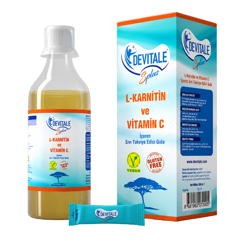 Devitale Splus L-Karnitin & Vitamin C 500 ml Fiyatları - Modern Eczane