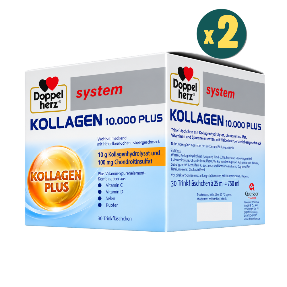 Doppelherz System Kollagen 10.000 Plus 25 ml 30 Flakon 2 Adet Fiyatları - Modern Eczane