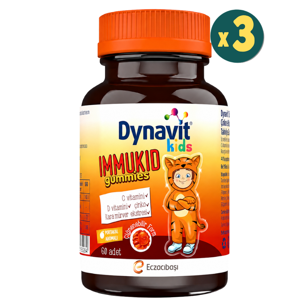 Dynavit Immukid 60 Gummies 3 Adet Fiyatları - Modern Eczane
