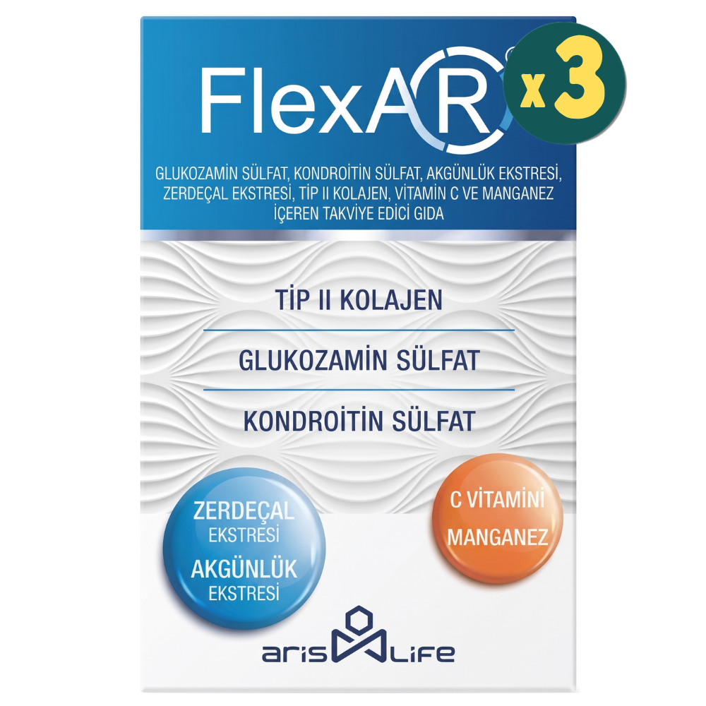 Flexar 30 Tablet 3 Adet Fiyatları - Modern Eczane