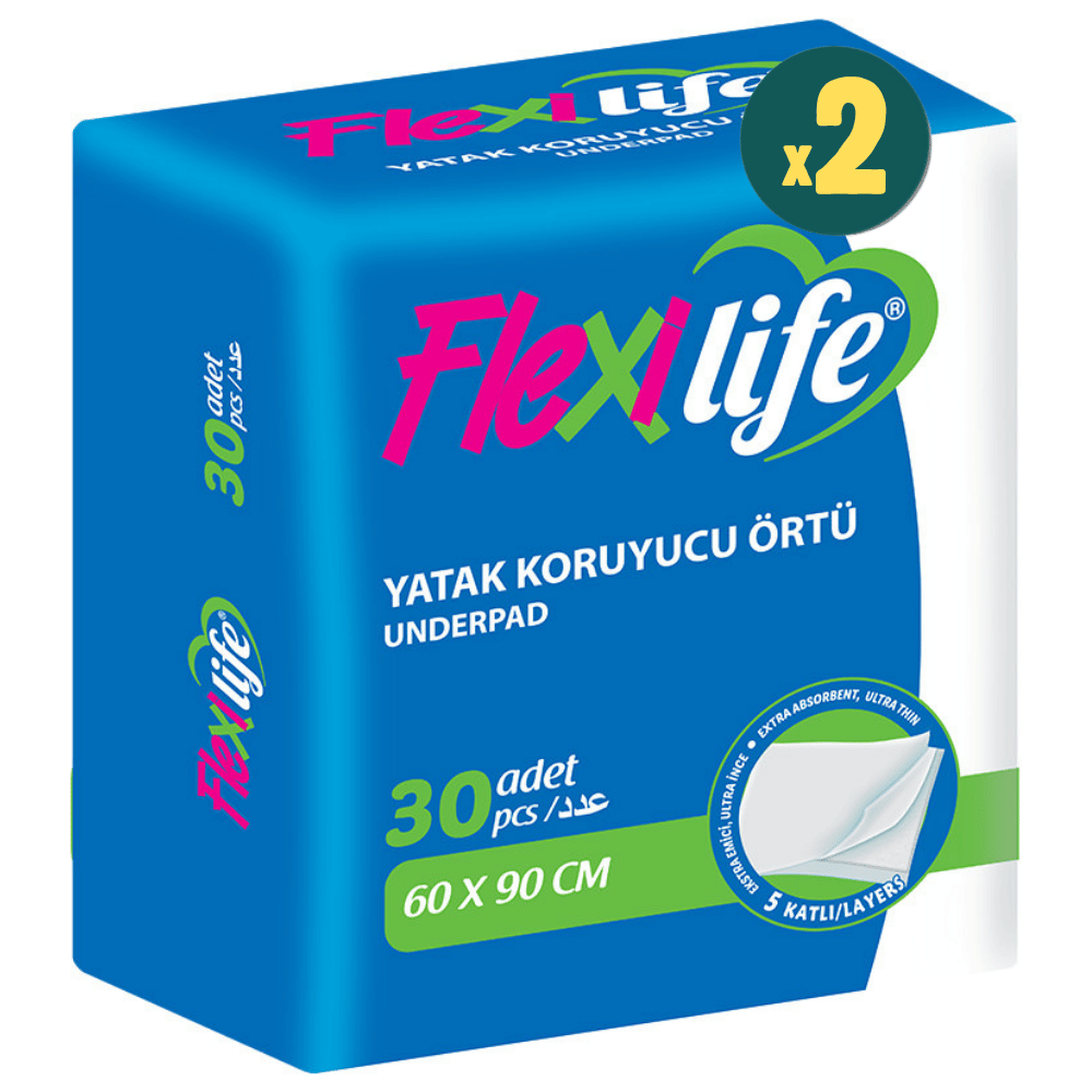 Flexi Life Yatak Örtüsü 30'lu - 2 Adet Fiyatları -Modern Eczane