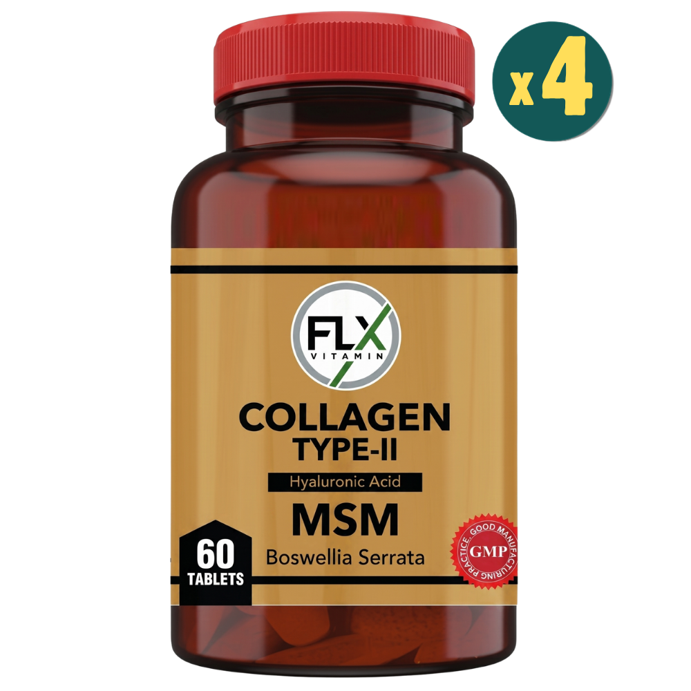 FLX Collagen Type-II Hyaluronic Acid MSM Boswellia Serrata 60 Tablet 4 Adet Fiyatları - Modern Eczane