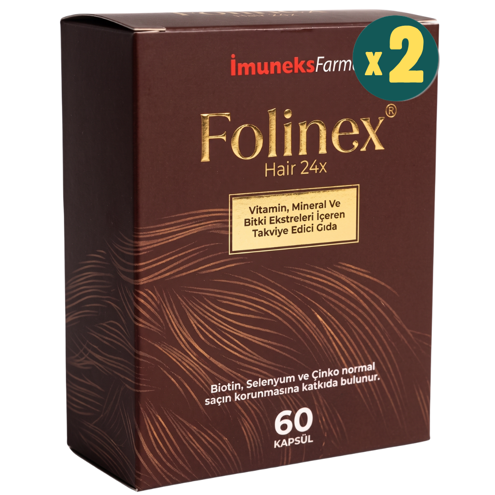 İmuneks Farma Folinex 60 Kapsül 2 Adet Fiyatları - Modern Eczane