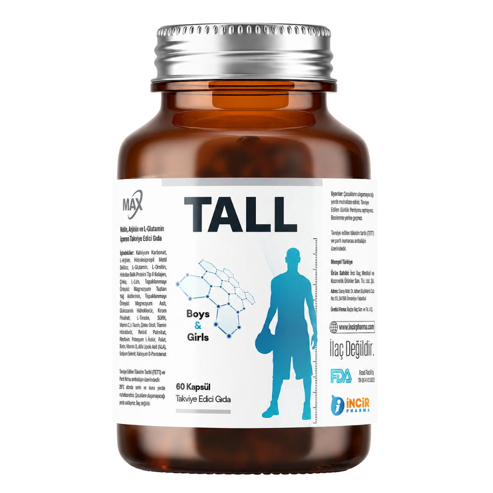 İncir Pharma İnmax Tall 60 Kapsül Fiyatları - Modern Eczane