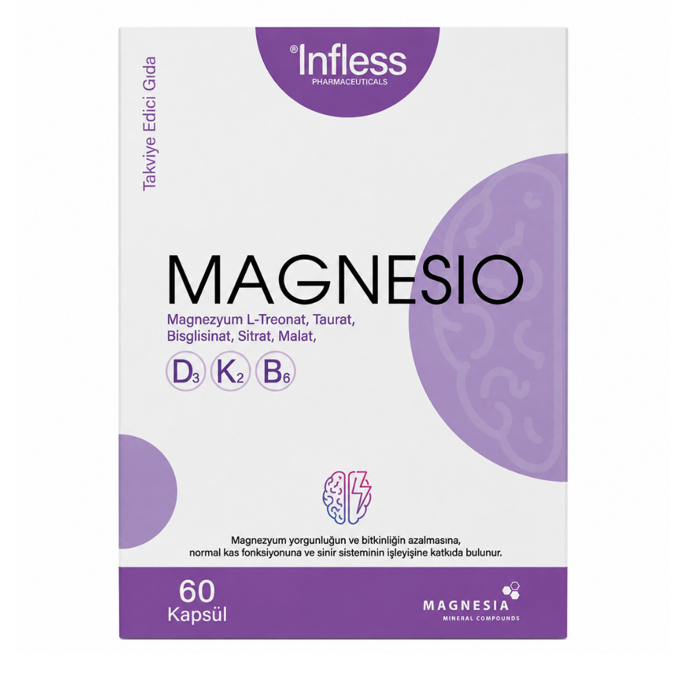 Infless Magnesio 60 Kapsül Fiyatları - Modern Eczane