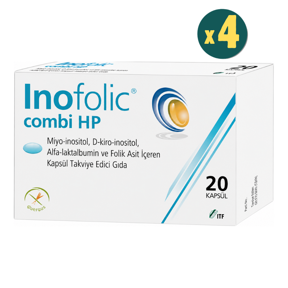 Inofolic Combi HP 20 Kapsül 4 Adet Fiyatları - Modern Eczane