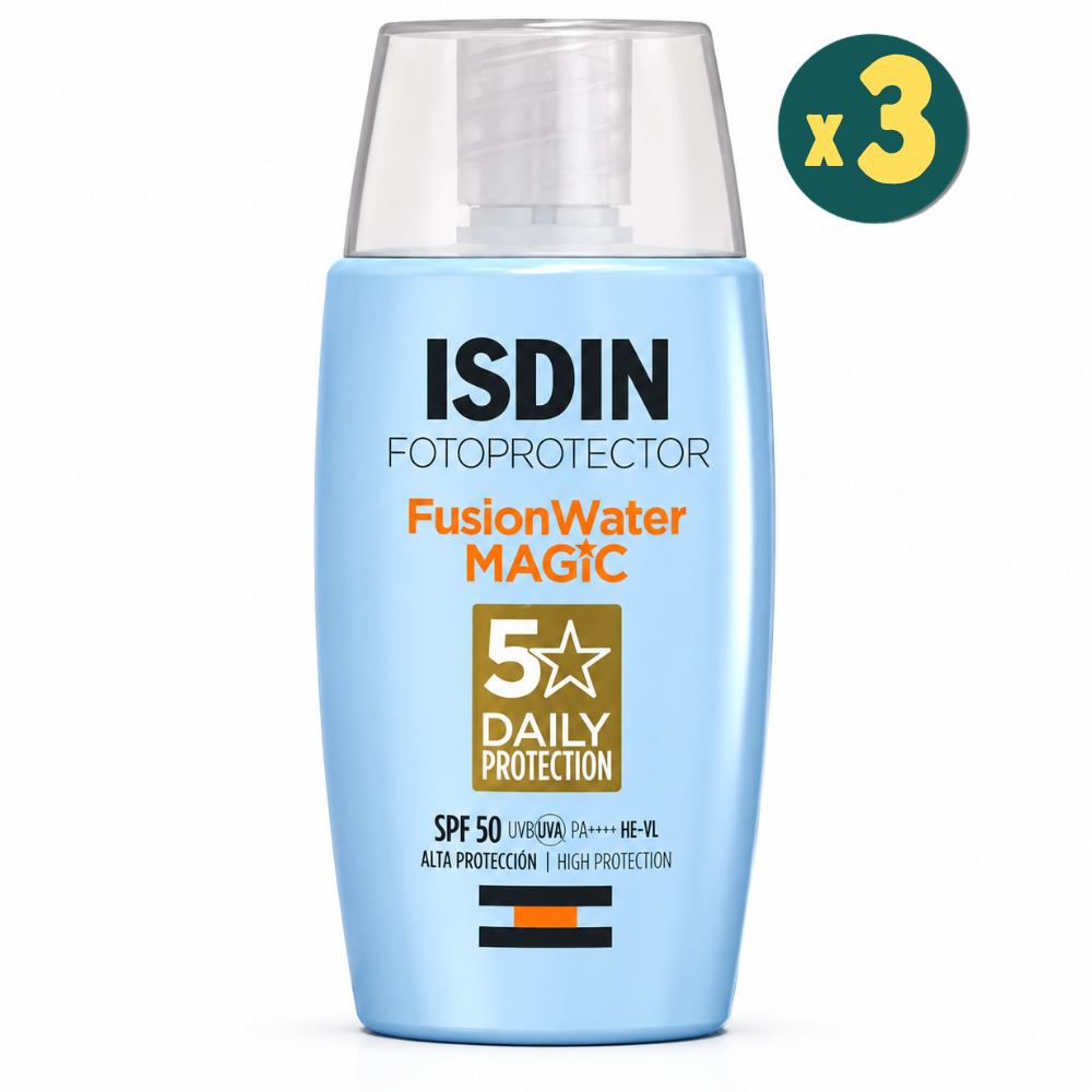 Isdin Photoprotector Fusion Water Magic Güneş Koruyucu Spf50 50 ml 3 Adet Fiyatları - Modern Eczanesi