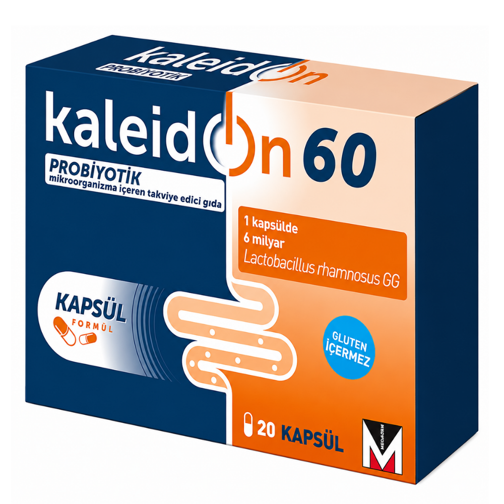Kaleidon 60 mg 20 Kapsül Fiyatları - Modern Eczane